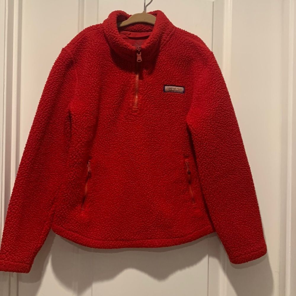 Vineyard Vines Sherpa sweater size S(7-8) - Picture 1 of 4
